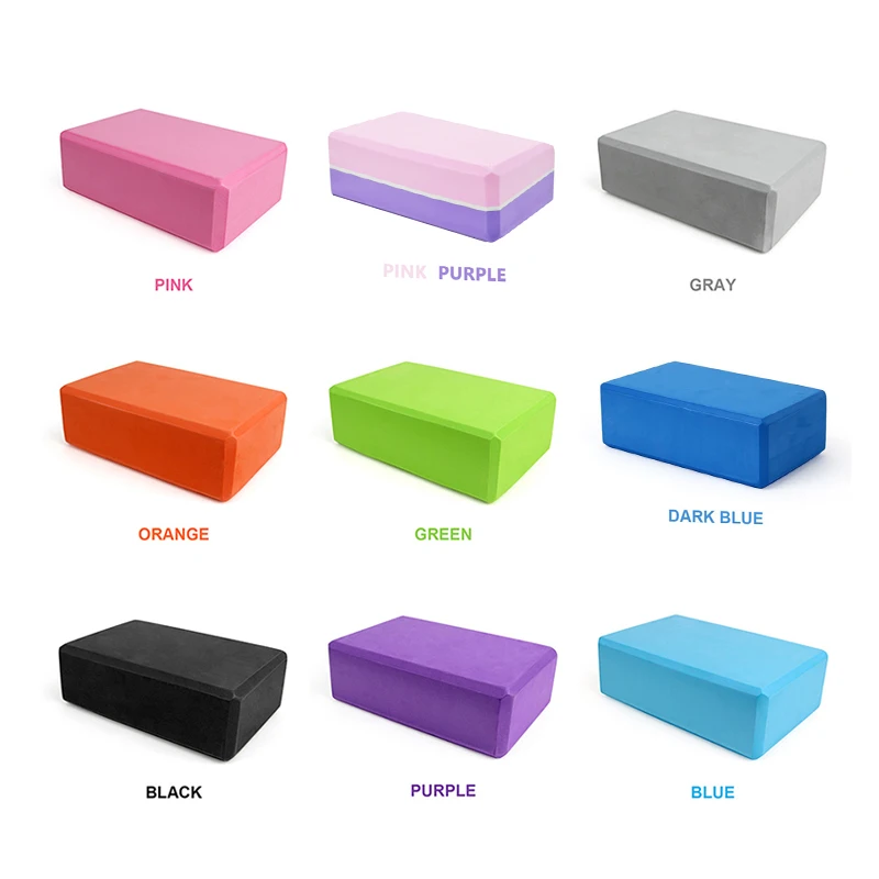 Sports Equipment List - EVA Foam Yoga Block Props Brick
