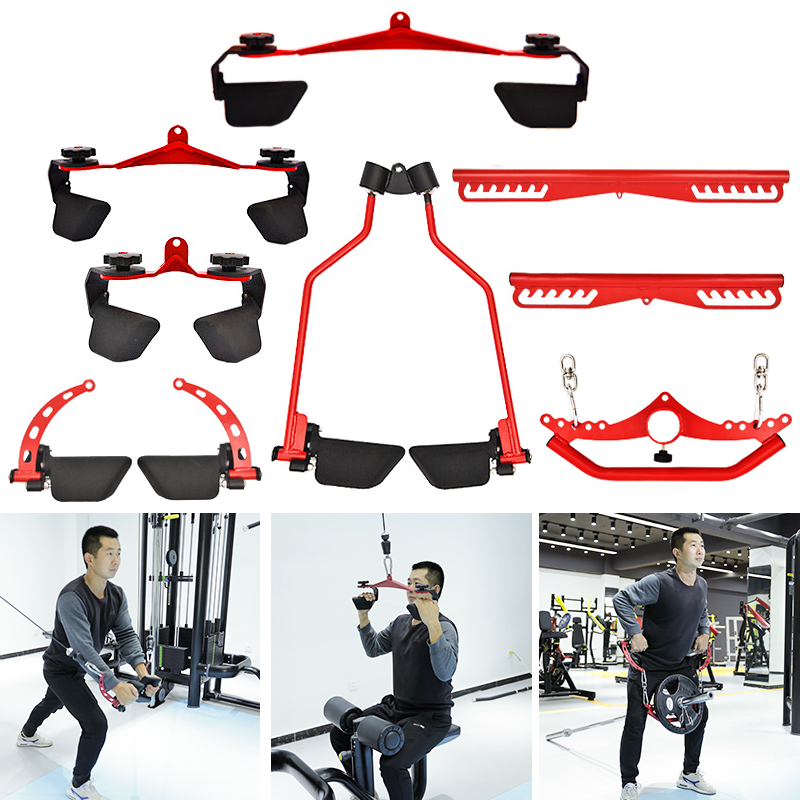 Sports Equipment At Home - Adjustable Fitness Lat Pull Down Bar