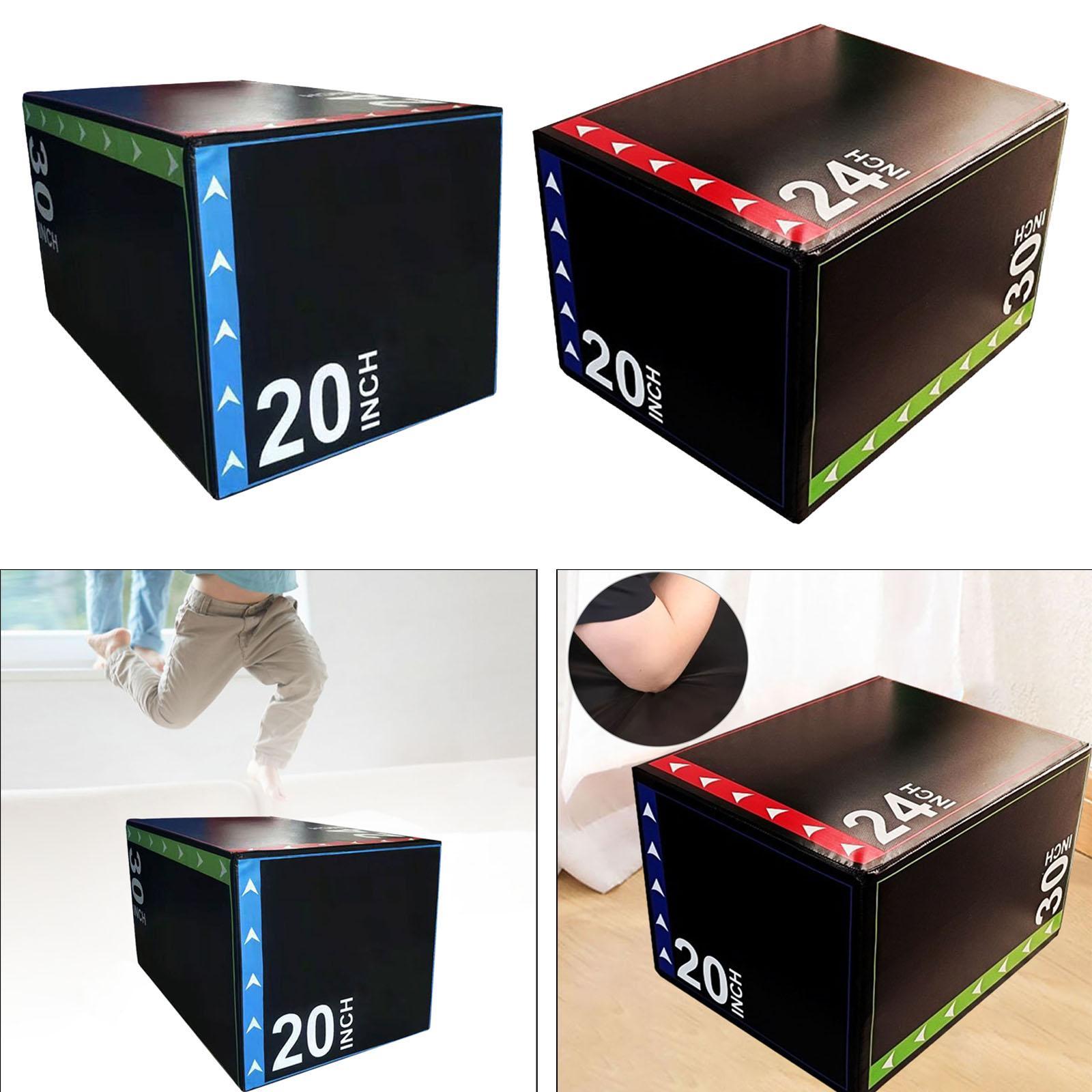 3-in-1Jump Box Plyometric Box  - Sports Equipment List 评论和价格