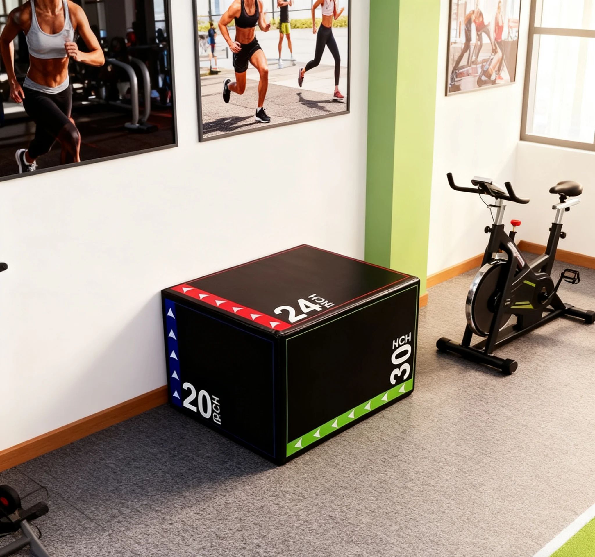 3-in-1Jump Box Plyometric Box  - Sports Equipment List 评论和价格