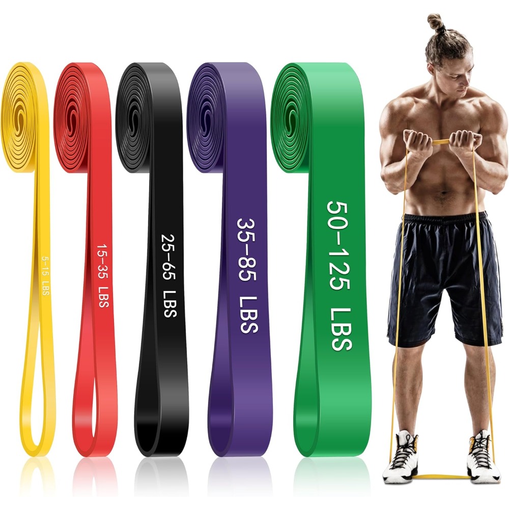 Pull Up Assistance Bands, 5-Le - Sports Equipment At Home 评论和价格