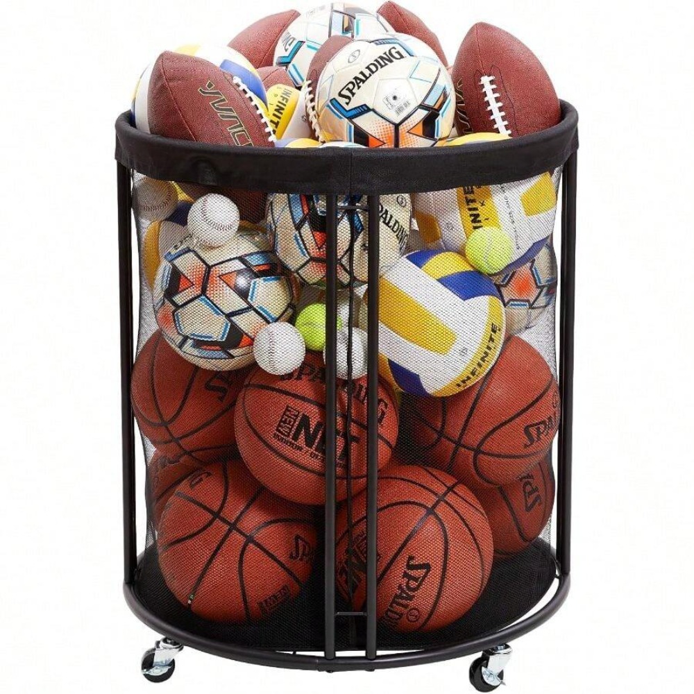 Heavy Duty Ball Storage Bin Ca - Sports Equipment Storage 评论和价格