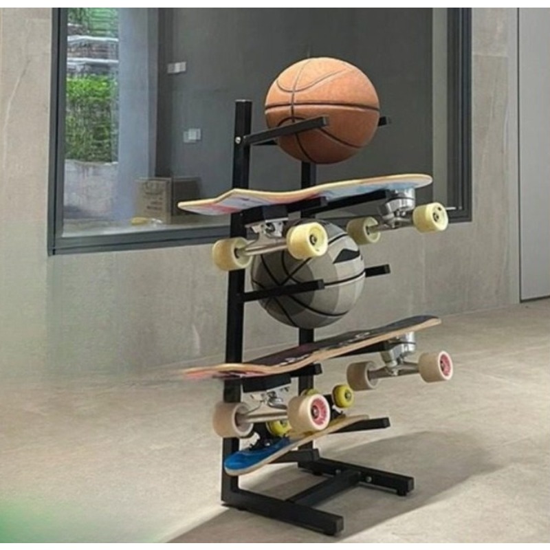 Skateboard Equipment Rack Inte - Sports Equipment Storage 评论和价格