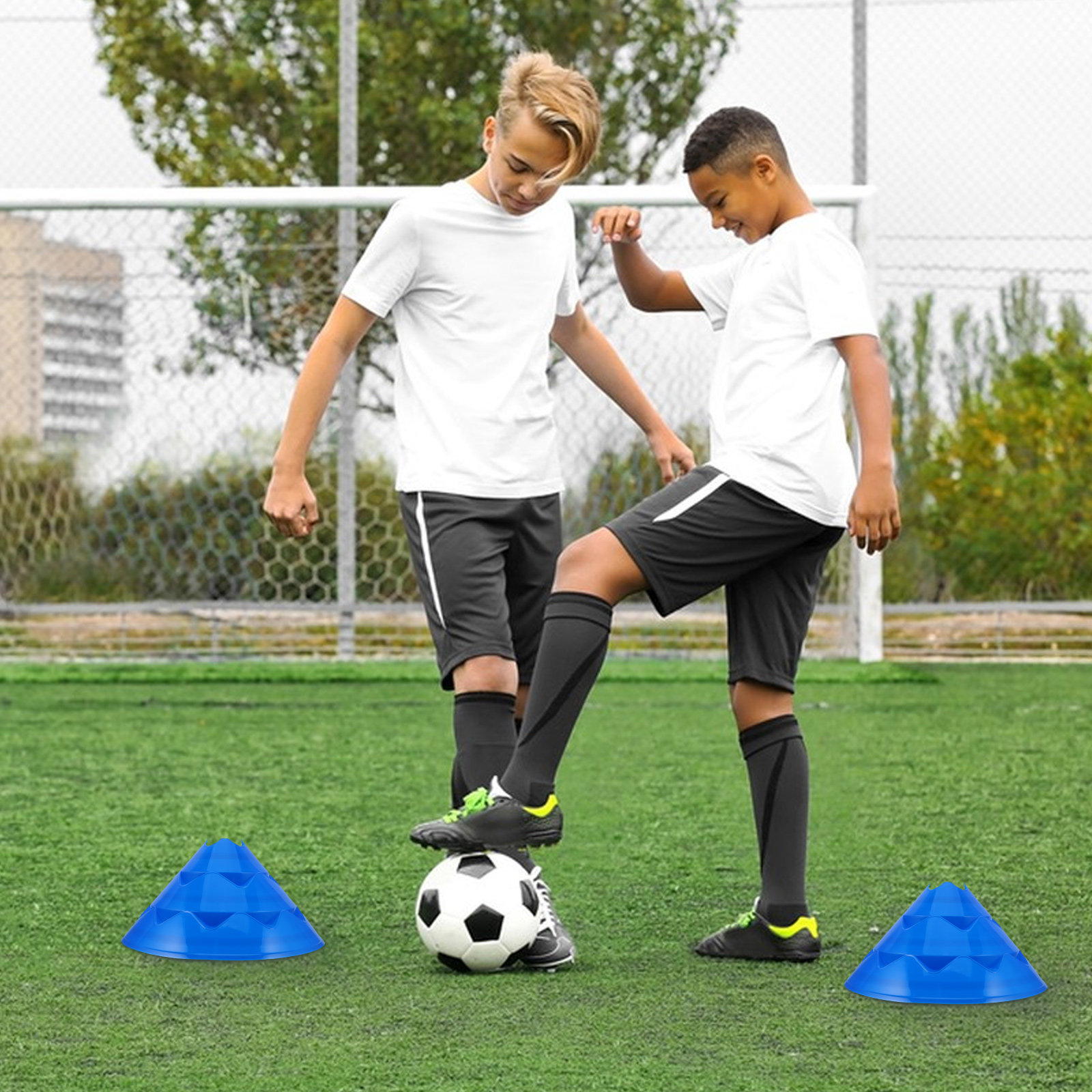 6Pcs Soccer Training Cones Agi - Football Training Cone 评论和价格