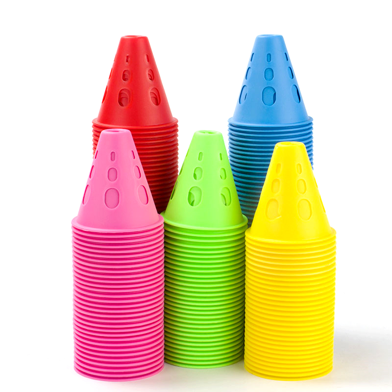 10/20Pcs Hollow Windproof Roll - Football Training Cone 评论和价格