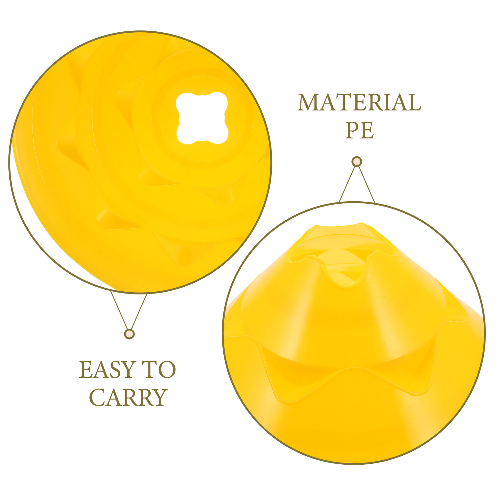 Soccer Training Cones 6 Pack Y - Football Training Cone 评论和价格